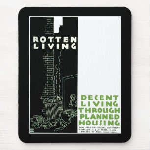 Fauliges Leben Mousepad
