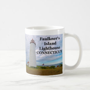 Faulkner's Island Lighthouse, Connecticut Tasse