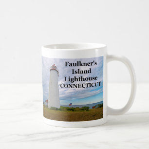 Faulkner's Island Lighthouse, Connecticut Tasse