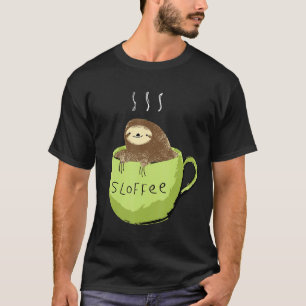 Faulpelz in einer Tasse T-Shirt