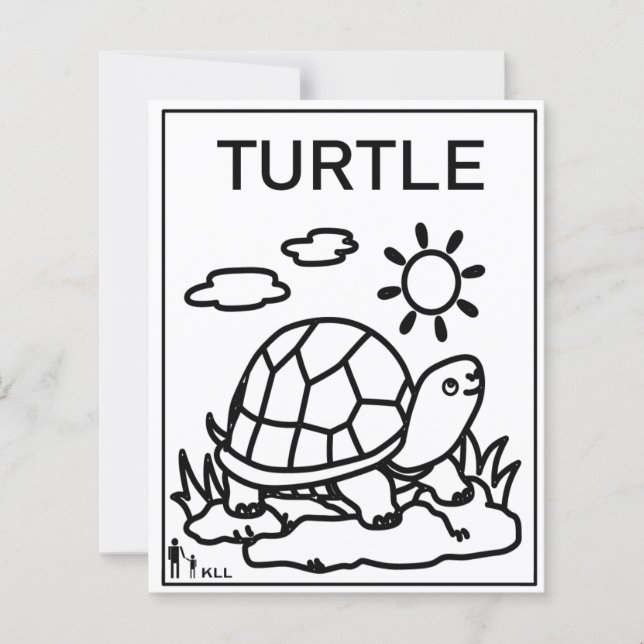Faulschildkröte (Vorderseite)