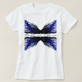 Faultier Abstrakt 7 Todsünden Alcohol Ink Kunst T-Shirt