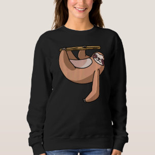 Faultier aus einer Zweigstelle, die Lazy Sloth Pr Sweatshirt