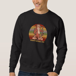 Faultier beim Wandern Yosemite Nationalpark Campin Sweatshirt