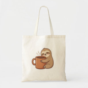 Faultier Coffee Lover-Tragetasche Tragetasche