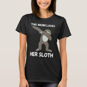 Faultier der Mama Tropenwaldtier T-Shirt