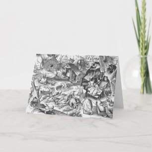 Faultier (Desidia), die sieben Toten Sünden Karte