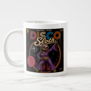 Faultier Disco-Diva Jumbo-Tasse