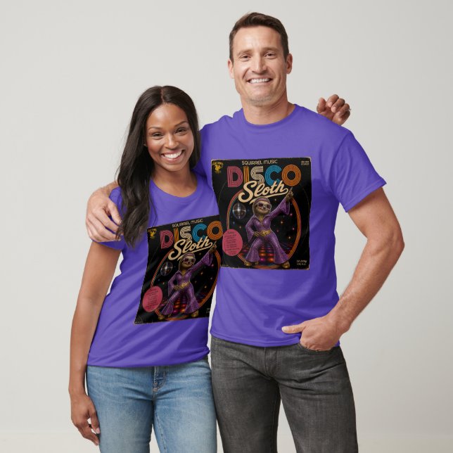 Faultier Disco-Diva T-Shirt (Unisex)