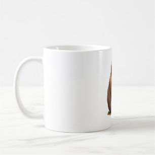 Faultier-Erbe-Druck Gravur-Shirt 3 Kaffeetasse