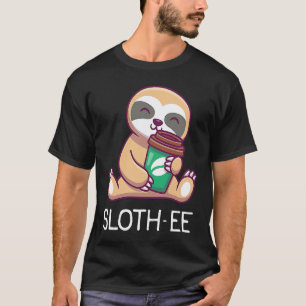 Faultier Faultier Faules Kaffee Faultier & Süßes T-Shirt