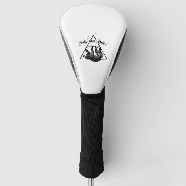 Faultier Golf Headcover (Vorderseite)