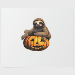 Faultier Halloween Oversized T-Shirt Geschenkpapier