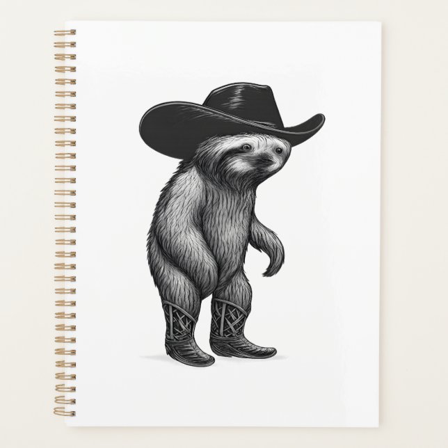 Faultier Howdy Faultier Planer (Vorderseite)