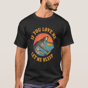 Faultier Ich Schlafanzug Sonntag Wochenende Schlaf T-Shirt