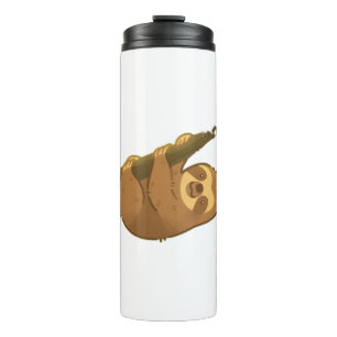 Faultier in seinem kleinen Baum Classic T-Shirt Thermosbecher