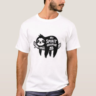 Faultier ist mein spirituelles Tier Chillen Fauler T-Shirt