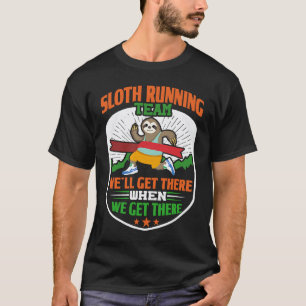 Faultier-Laufteam Lustiges Faules Faultier T-Shirt