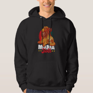 Faultier-Mama für Faultier Hoodie