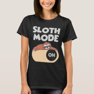 Faultier-Modus Ein lustige Geschenke für Männer Fr T-Shirt