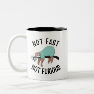 Faultier Nicht Schnell Nicht Wütend Zweifarbige Tasse