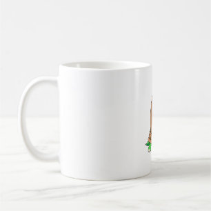 Faultier Reitet Schildkröte - Faules Faultier T-Sh Kaffeetasse