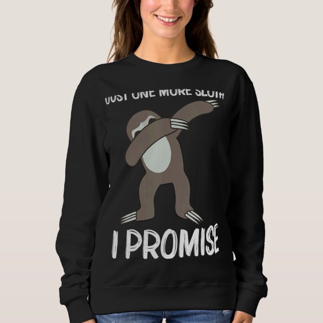 Faultier Sweatshirt (Vorderseite)