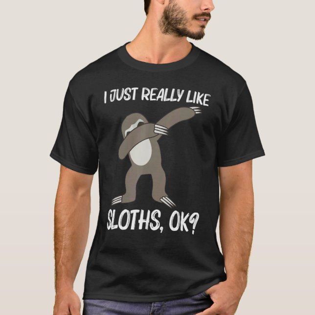 Faultier T-Shirt (Vorderseite)
