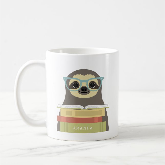 Faultier-Tassen Kaffeetasse (Links)