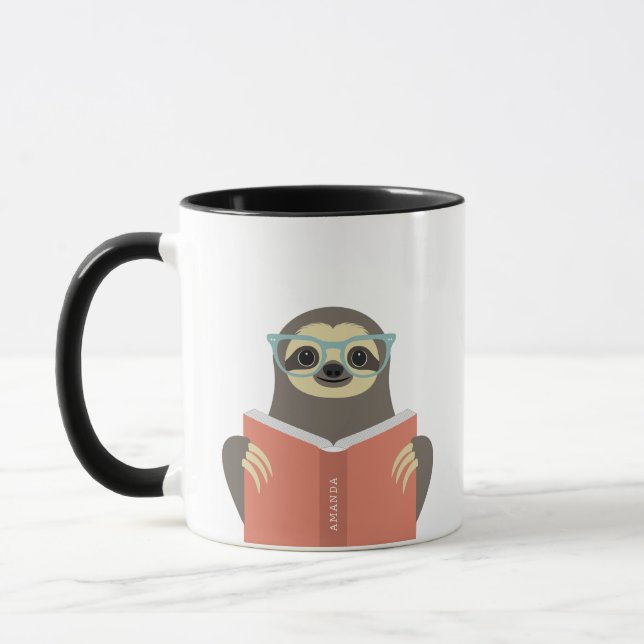 Faultier-Tassen Tasse (Links)