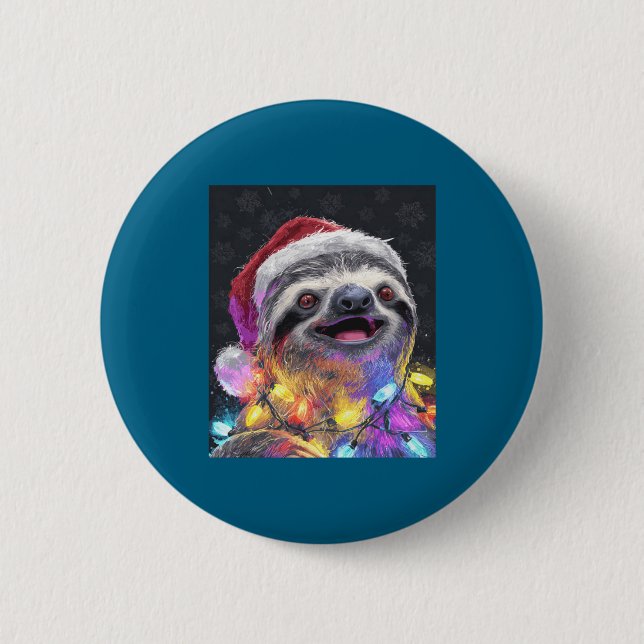 Faultier-Träume Button (Vorderseite)