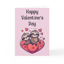 Faultier-Valentinstag