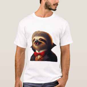 Faultier Vampir Klassik T-Shirt