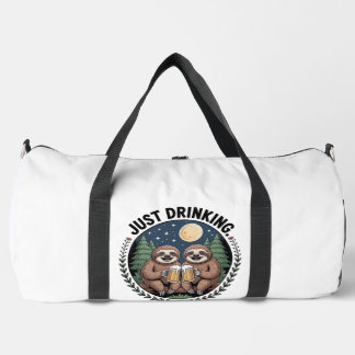 Faultier Wandern mit Trinkteam Duffle Bag