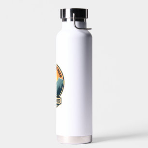 Faultier Wandern Vintage-Shirt Lustiges Langsames Trinkflasche