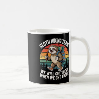 Faultier-Wanderteam Bergsteiger Camping Wandern  Kaffeetasse