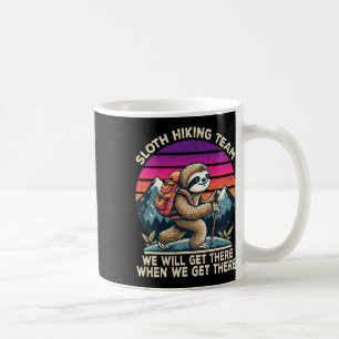 Faultier-Wanderteam-Wandergeschenke Männer Frauen  Kaffeetasse