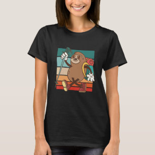 Faultier-Wanderteam Wir Werden Ankommen, Wenn Wir T-Shirt