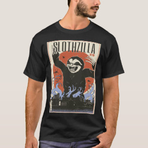 Faultier-Zilla Faultier Asien Monster T-Shirt