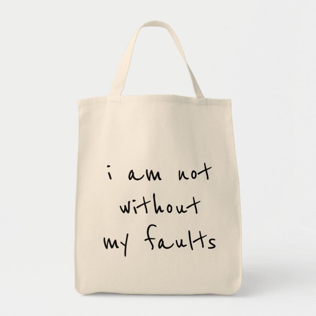 Faults Lebensmittelgeschäft Tote Bag Tragetasche (Vorne)
