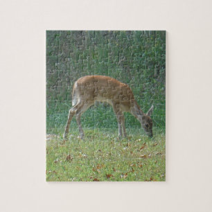 Faun, Babyrotwild an der See-Pfeilspitze Puzzle