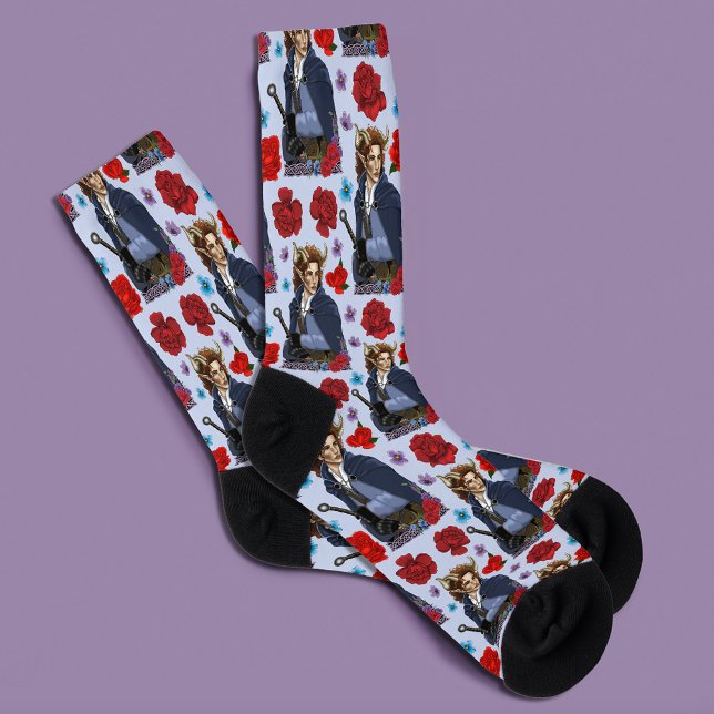 Faun gehörnte Fae Fantasy  Socken (Von Creator hochgeladen)