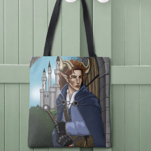 Faun gehörnter Fae Fantasy 
