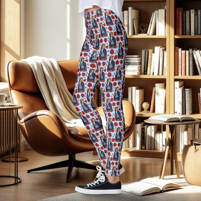 Faun gehörnter Fae Fantasy  Leggings (Von Creator hochgeladen)