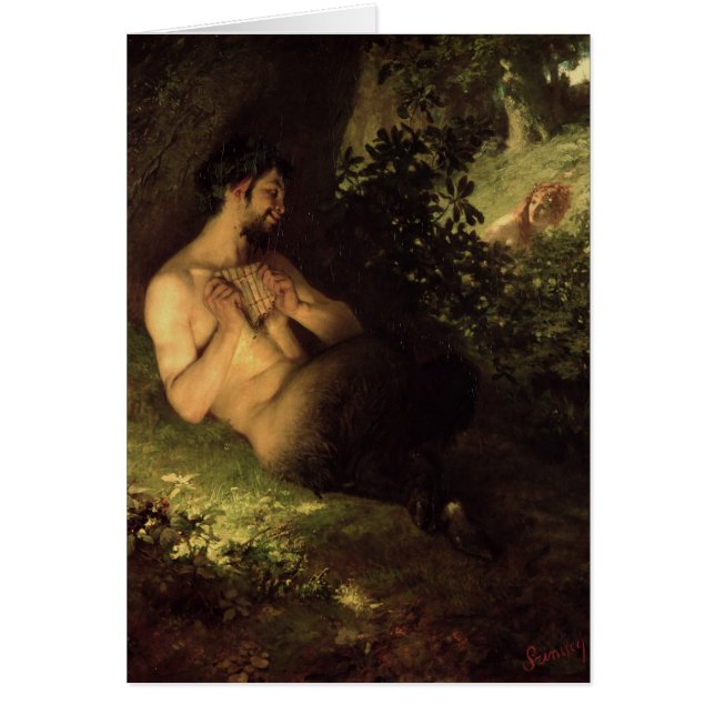 Faun und Nymphe, 1868 (Vorne)