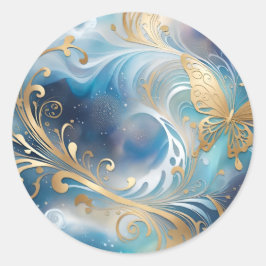 Fauna 1 - 001 runder aufkleber