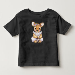 Fauna mit einem üppigen Hasen von Natasha Us Kleinkind T-shirt