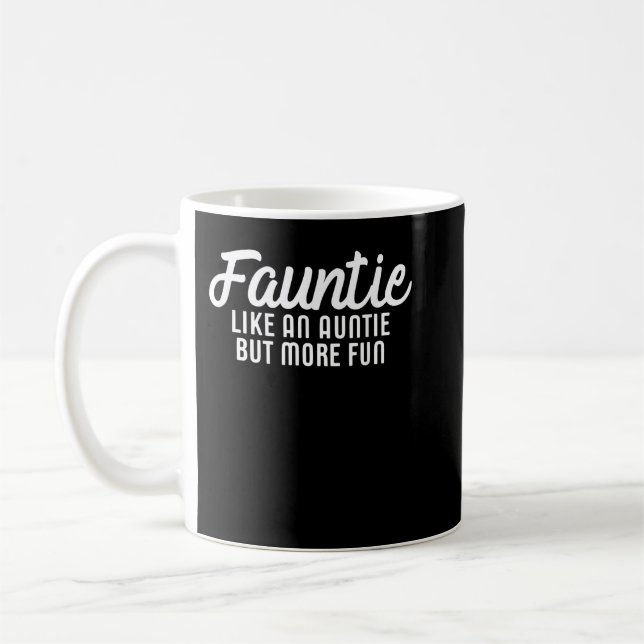 Fauntie Auntie Fun Tante Kaffeetasse (Links)