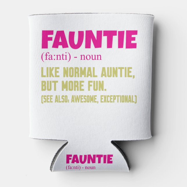 Fauntie Tanttie Dosenkühler (Vorderseite)