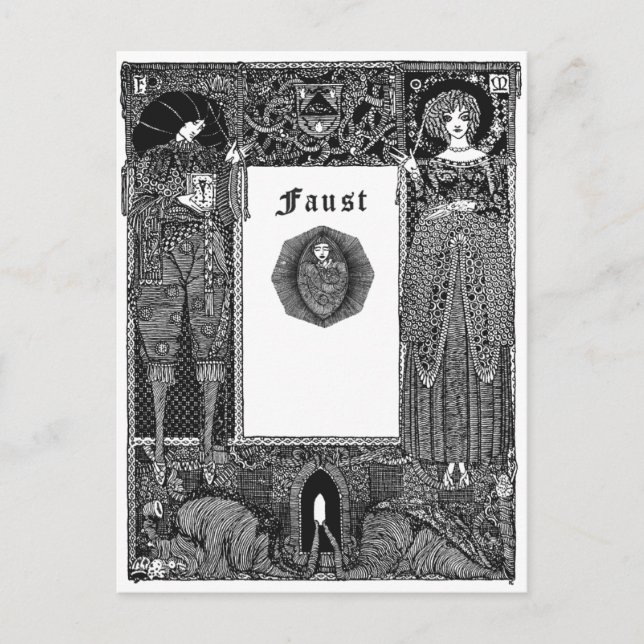 Faust 001 postkarte (Vorderseite)